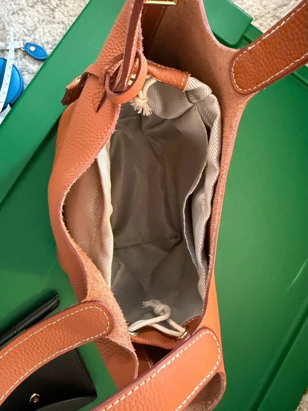 Generic pebbled leather